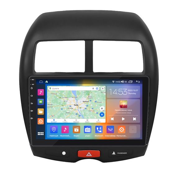 Штатна магнітола 10" Lesko для Mitsubishi RVR III 2010-2012 2/32Gb CarPlay 4G Wi-Fi GPS Prime IPS Митцубиси
