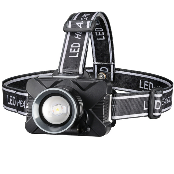Ліхтар акумуляторний налобний YEMAO YM-T305 TG Motion Sensor Li-Ion акумулятор ЗУ Type-C zoom 30 Вт Чорний | Зображення 4
