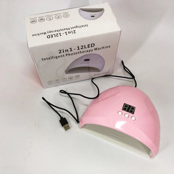 Сушилка для ногтей 36w FD 258 Beauty Nail, Лампа для сушки гель-лака дома, Универсальная лампа для сушки гель | Зображення 8