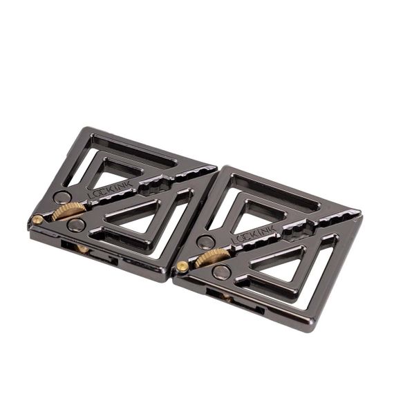 Затискачі для сосків із легкою підвіскою LOCKINK Adjustable Nipple Clamps with Light Pendant - Grey sexstyle | Зображення 3