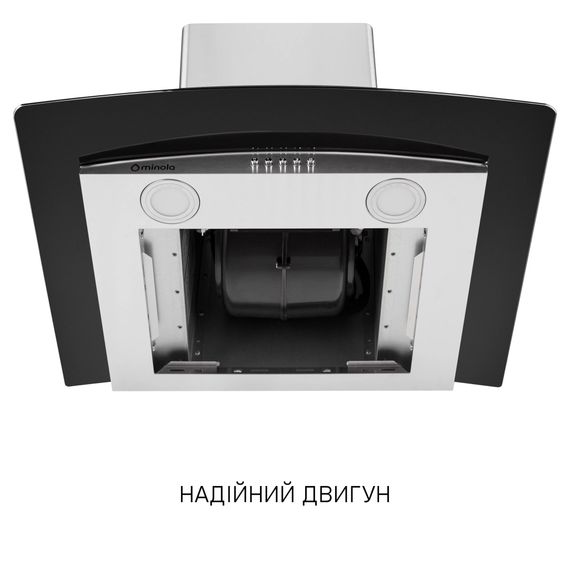 Витяжка кухонна Minola MTG 6642 I LED | Зображення 6