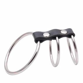 Стальной фиксатор на пенис "Властелин колец"