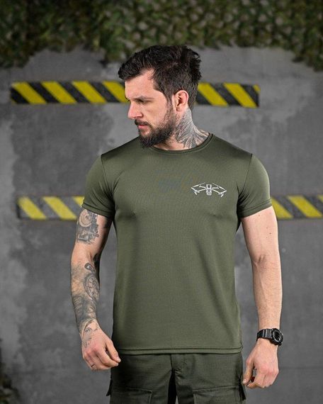 Тактична потоотводна футболка дрон oliva ДЛ6511 | Зображення 1