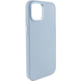TPU чехол Bonbon Metal Style для Apple iPhone 14 Plus (6.7") Силикон, Голубой / Mist blue