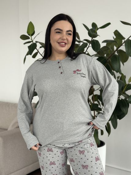 М’яка, затишна та ідеальна піжама PLUS SIZE | Зображення 6