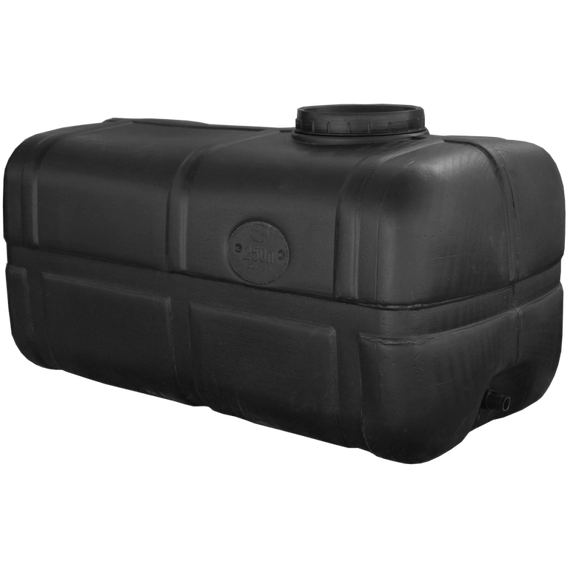 Ємність горизонтальна прямокутна 250 літрів технічна ПБ