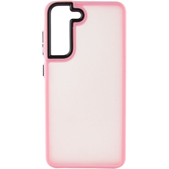 Чохол TPU+PC Lyon Frosted для Samsung Galaxy S21 FE Pink | Зображення 1