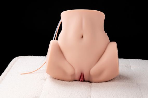 Мастурбатор вагіна та попа “Juicy Hot”, з вібрацією та посмоктуванням Sex Aura | Зображення 1