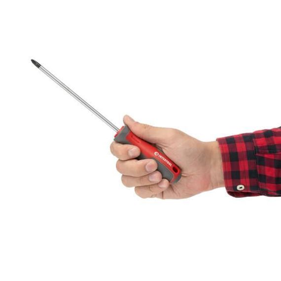 Викруткa хрестова PH2*150 мм, Cr-V INTERTOOL VT-3322 | Зображення 3