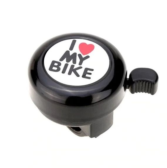 Велосипедний дзвінок LD-005, i love my bike