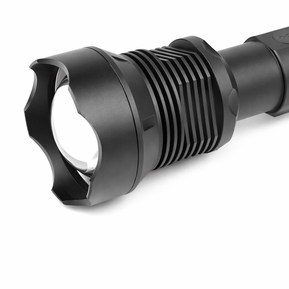 Мощный тактический фонарь BL X92 P90 / аккумуляторный фонарь с зумом и USB-зарядкой | Зображення 4