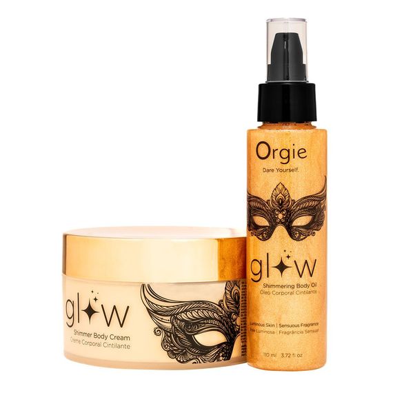 Олія-шимер для тіла Orgie – Glow Shimmering Body Oil (110 мл), чуттєвий аромат, зволоження | Зображення 3