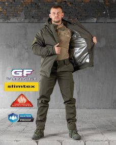 Зимний тактический костюм GAMMA GEN2 олива ТР6415