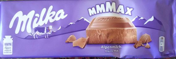 Шоколад молочный  Milka Alpine Milk, 270 г, Швейцария, молочный без добавок