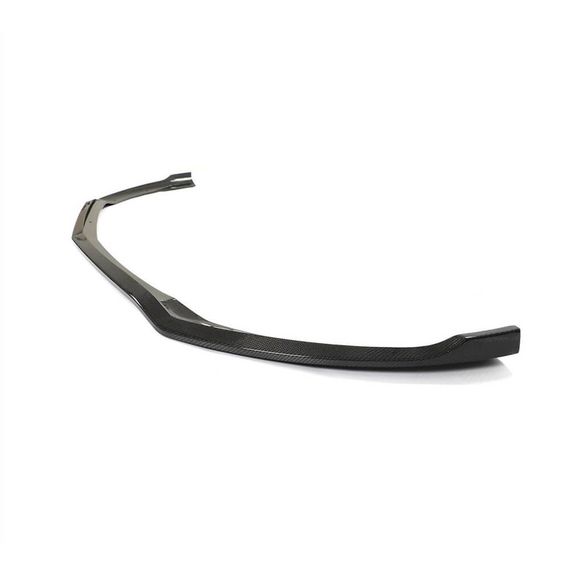 Накладка на передній бампер Lip V2 (для AMG-Line SD 2018-2021, Карбон) для Mercedes A-сlass W177 2018- рр | Зображення 3