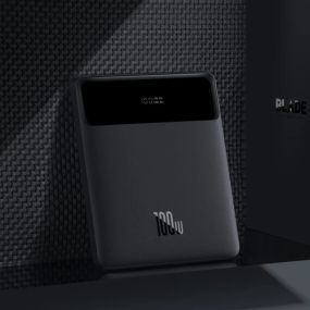 Портативное зарядное устройство Baseus Blade Digital Display 20000 mAh PD 100W Black
