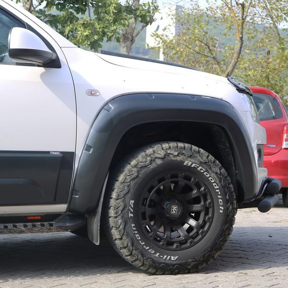 Розширювачі колісних арок EuroCap (ABS, чорні) для Volkswagen Amarok 2010-2022 рр | Зображення 1