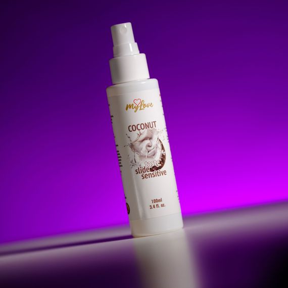 Інтимний гель-лубрикант - MyLove Taste Slide Sensitive Coconut, 100 мл | Зображення 5