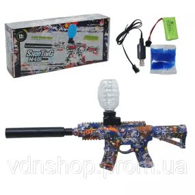 Автомат детский игрушечный M416  стреляющий шариками орбиз на аккумуляторе GUN TOYS M416