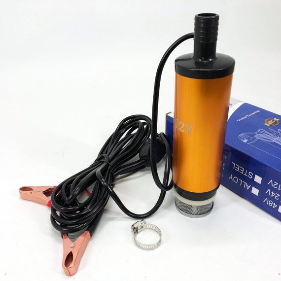 Дизельний насос 12В 12v 12л/мин, Насоси для солярки, Електронасос для перекачування рідини FC-67 | Зображення 8