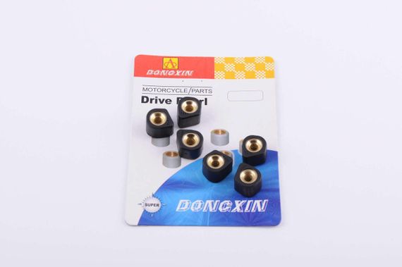 Ролики варіатора (тюнінг) Yamaha 15*12 7,5 г (чорні) DONGXIN