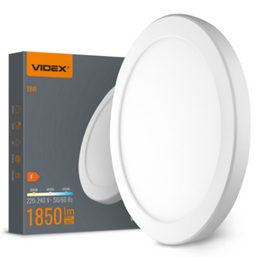 LED Світильник 18W круглий білий VL-DL6R-18CW Videx