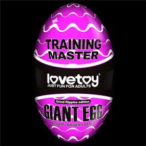 Мастурбатор - Traning Master Giant Egg Masturbator Purple