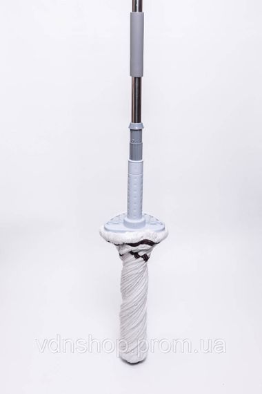 Швабра з класичною круглою насадкою для вологого прибирання підлоги, підходить для плитки, ламінату HP-35015-15 | Зображення 5