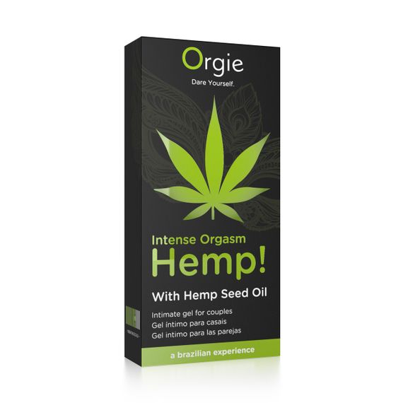 Посилювач оргазму Intense Orgasm Hemp!, 15 мл. з олією канабісу ORGIE (Бразилія-Португалія) | Зображення 2