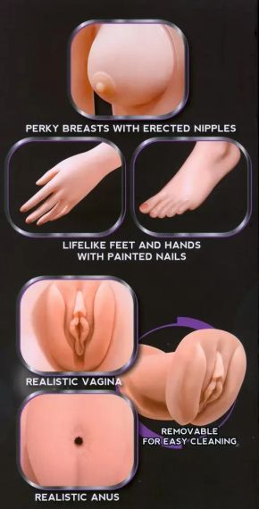 Надувная секс кукла СКРОМНИЦА КАМИЛА Sex Aura | Зображення 8