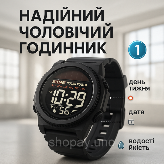 Годинник наручний чоловічий SKMEI 2358BKBK