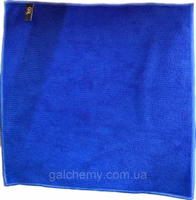 Мікрофіброва серветка 40х40 см синя 360 г\cm робоча конячка