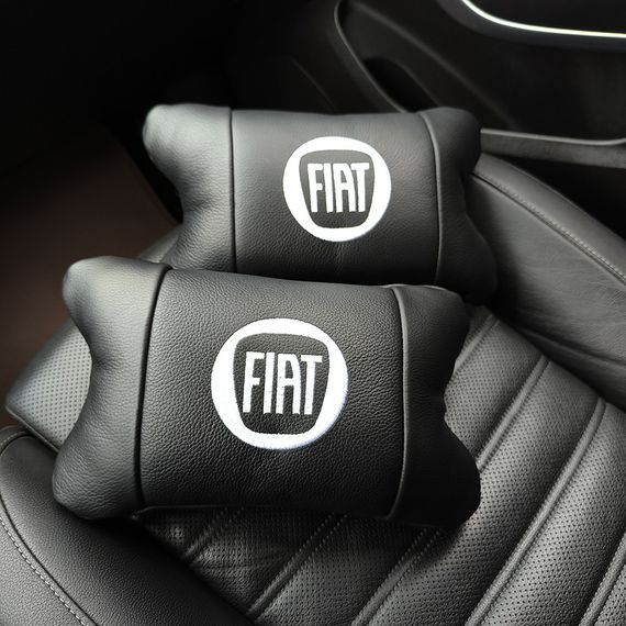 Подушка подголовник в подарок Fiat Фіат, Подушка под голову для поездок, Подушка для TP-429 поддержания головы | Зображення 4