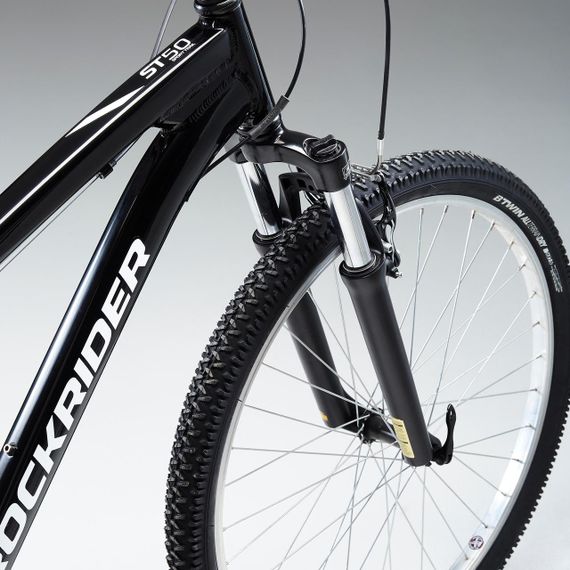 Велосипед туристичний гірський MTB Explore 26" чорний - L - 175-184 см | Зображення 3