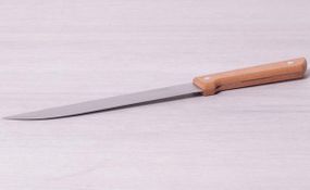 Ніж кухонний Kamille Wood м'ясної 20см з дерев'яною ручкою