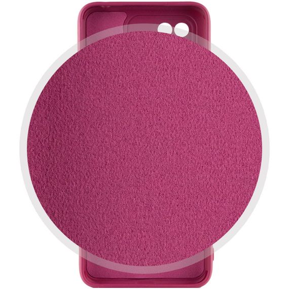 Чехол Silicone Cover Lakshmi Full Camera (A) для Xiaomi Poco C40 Бордовый / Marsala | Зображення 2