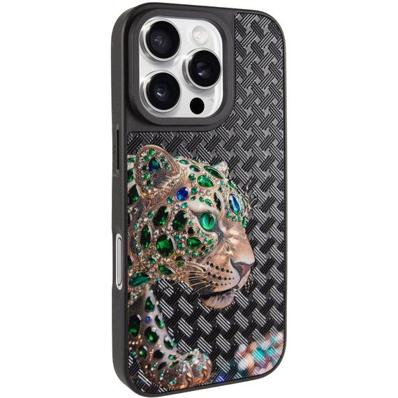Чохол TPU+PC Crystal Hunt with Magnetic Fit для Apple iPhone 16 Pro (6.3") Black