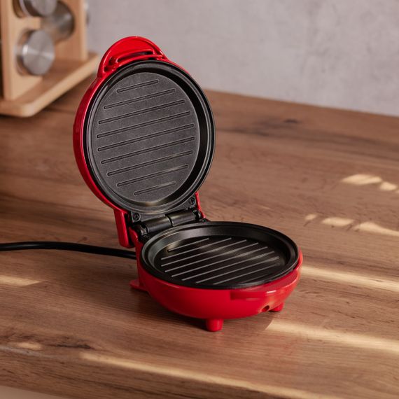 Гриль електричний настільний компактний  550 Вт з антипригарною поверхнею Sokany SK-BBQ-853 | Зображення 7