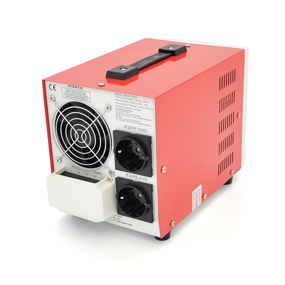 Стабілізатор напруги Conter MSER 5000 VA-V2/3750W однофазний, сервопривід, монтажу підлоги, LED дисплей, діапазон 130-260V, | Зображення 1