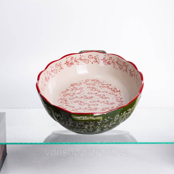 Форма для запікання та сервірування Vintage Овальна з ручками HM04-14 | Зображення 1