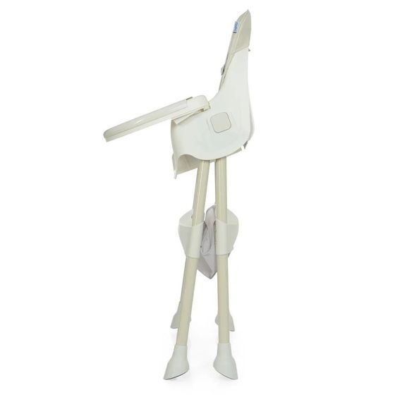 Стільчик для годування M 4136-2 Ice Gray, складаний, 5-ти точковий, екошкіра | Зображення 1