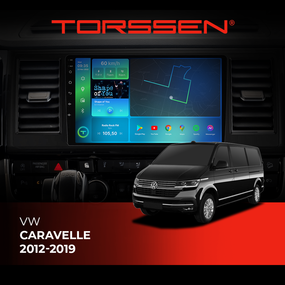 Штатна магнітола Torssen VW Caravelle 12-19 NF9 Carplay