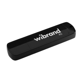 Флешка 4Гб USB 2.0 чорний Grizzly Wibrand