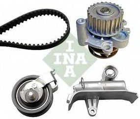 Водяний насос + комплект ременя (Вир-во INA) INA 530006730 на AUDI A4 седан (8D2, B5)
