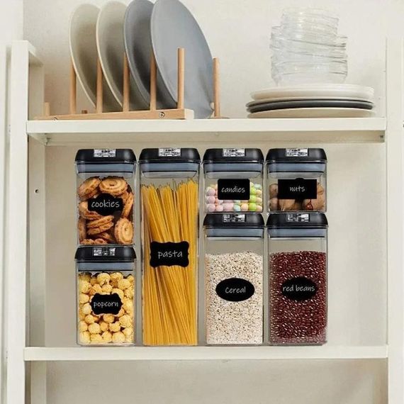 Набор контейнеров для еды FOOD Storage Container Set на защелках с уплотнителем из 7 предметов | Зображення 4