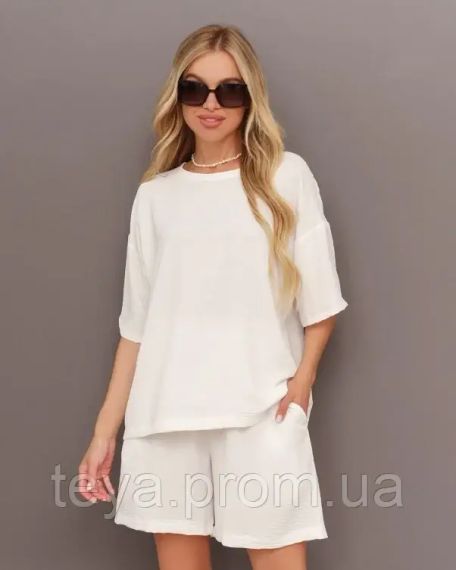 Костюм колір білий розмір XL FI_003558