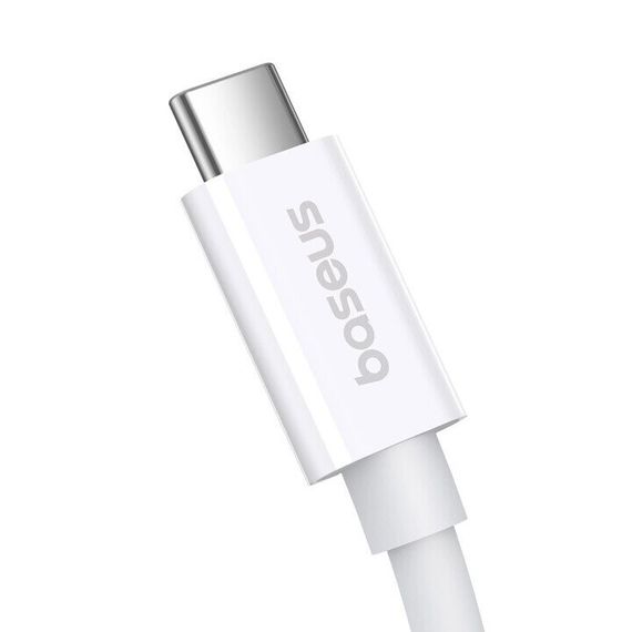 Дата кабель Baseus Superior 2 USB4 Full-Function Type-C to Type-C 240W (1.8m) (P10365200211-05) Moon White | Зображення 2