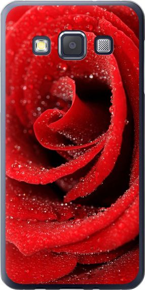Чехол на Samsung Galaxy A3 A300H Красная роза "529u-72-17620"