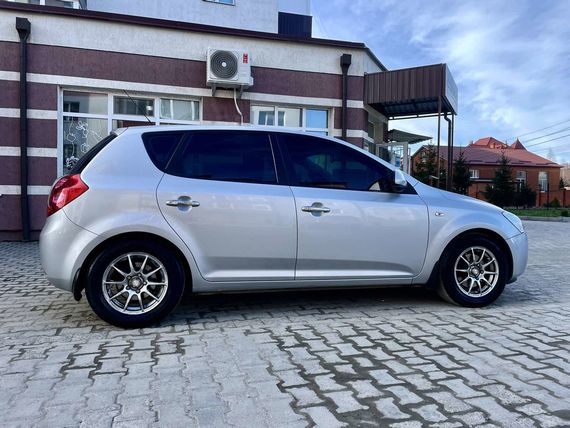 Накладки на ручки (4 шт., нерж.) OmsaLine - Італійська нержавійка для Kia Ceed 2007-2012 рр | Зображення 2
