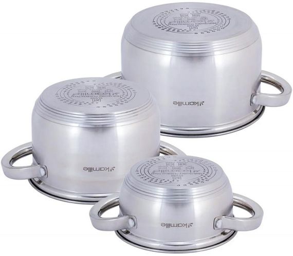 Каструлі Cookware Set 3штуки | Зображення 4